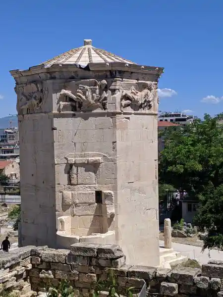 Tower of the Winds in Roman Agora